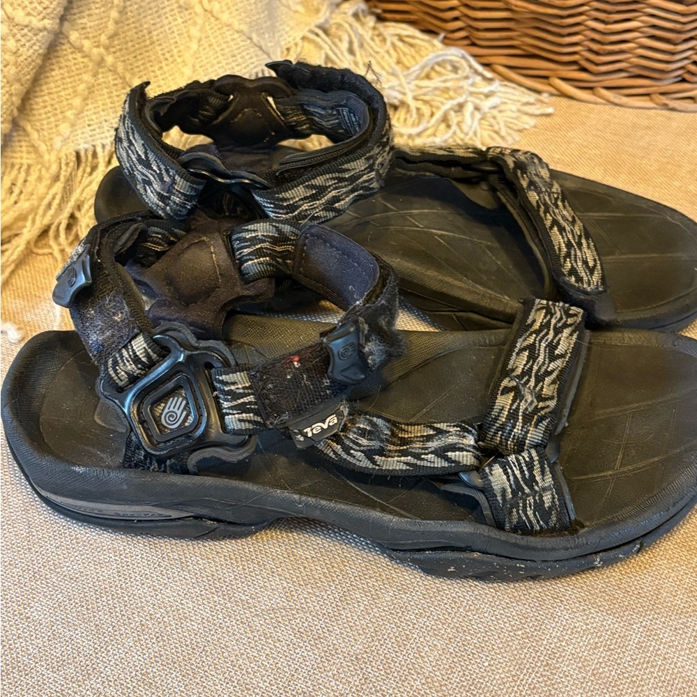 Teva Black and Gray Sandals
